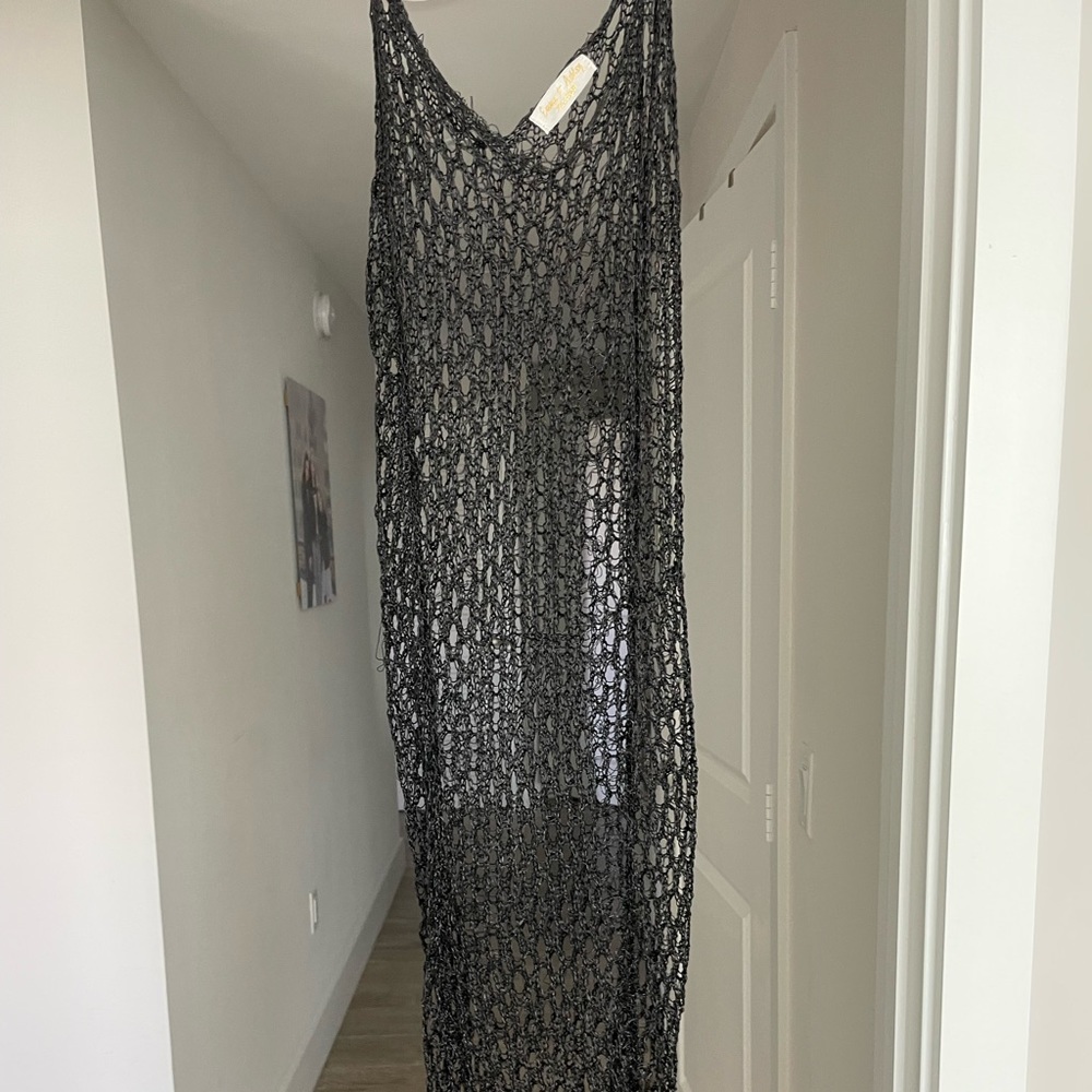 Emma And Ashley Black mesh dress great for spring break summer pool beach